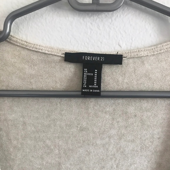 f21 Flowy Cardigan Dress - Picture 5 of 9